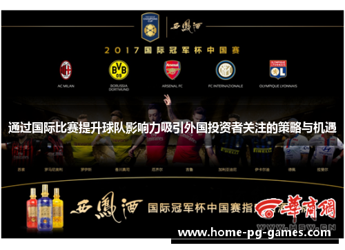 通过国际比赛提升球队影响力吸引外国投资者关注的策略与机遇 通过国际比赛提升球队影响力吸引外国投资者关注的策略与机遇